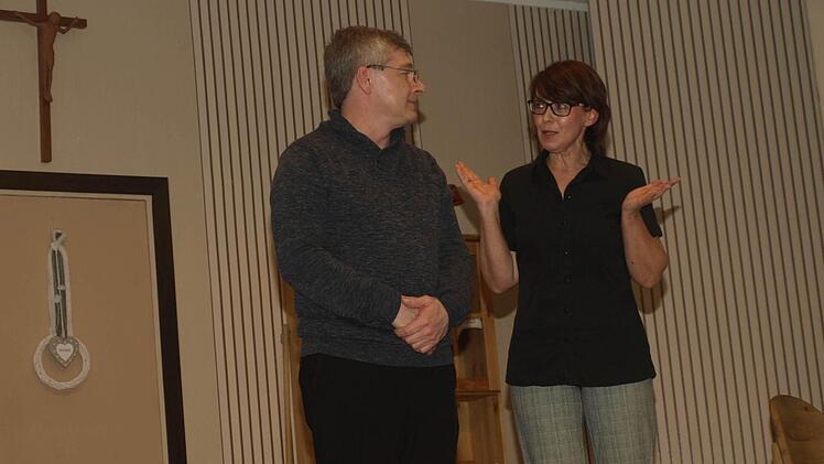 Aufführung der Laienspielgruppe des TSV Oerlenbach 2015. Foto: Stefan Geiger