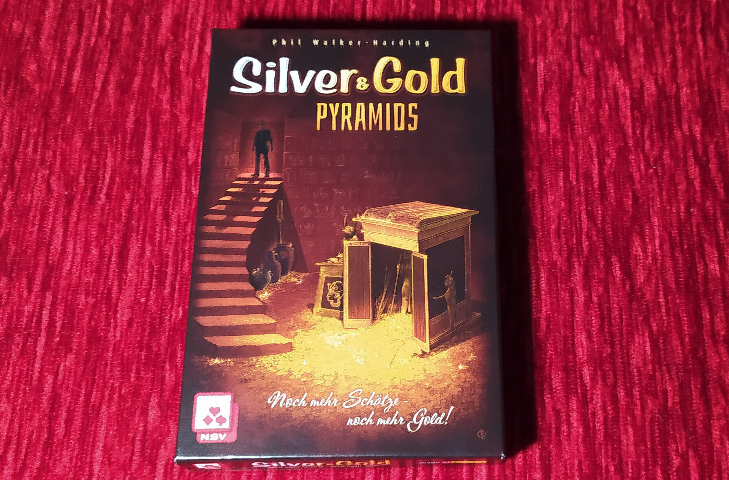 Silver Pyramids Card Silver & Gold Pyramids: Auf Schatzsuche im alten Ägypten - Spiele-Test