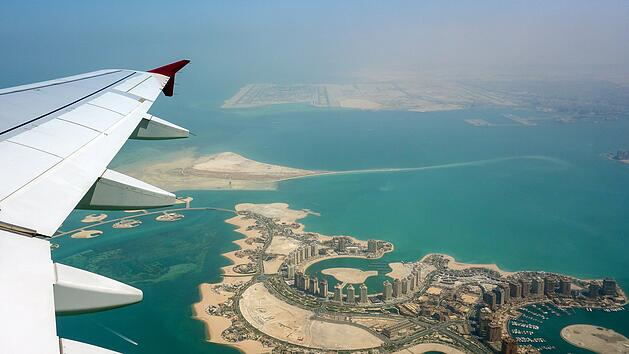 Urlaub in Katar - k&uuml;nstliche Insel &bdquo;The Pearl-Qatar&ldquo;