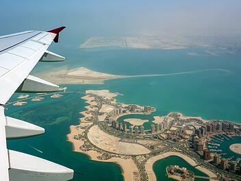 Urlaub in Katar - k&uuml;nstliche Insel &bdquo;The Pearl-Qatar&ldquo;