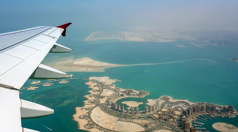 Urlaub in Katar - k&uuml;nstliche Insel &bdquo;The Pearl-Qatar&ldquo;