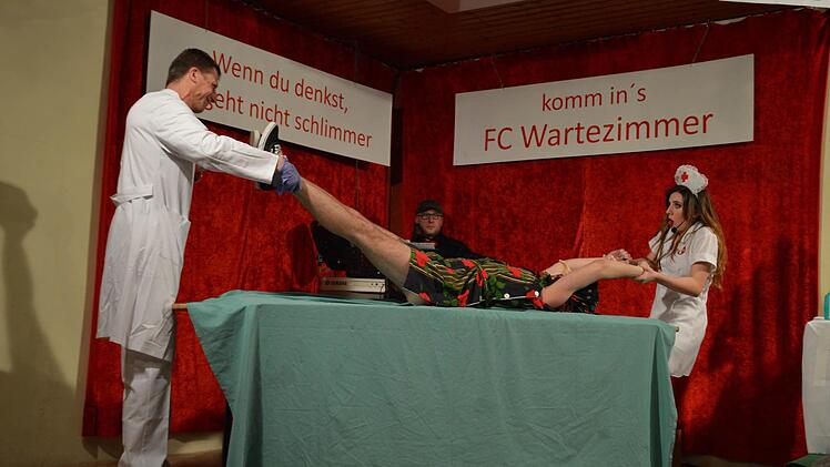 Fasching beim FC Poppenlauer  Foto: Annette Warmuth