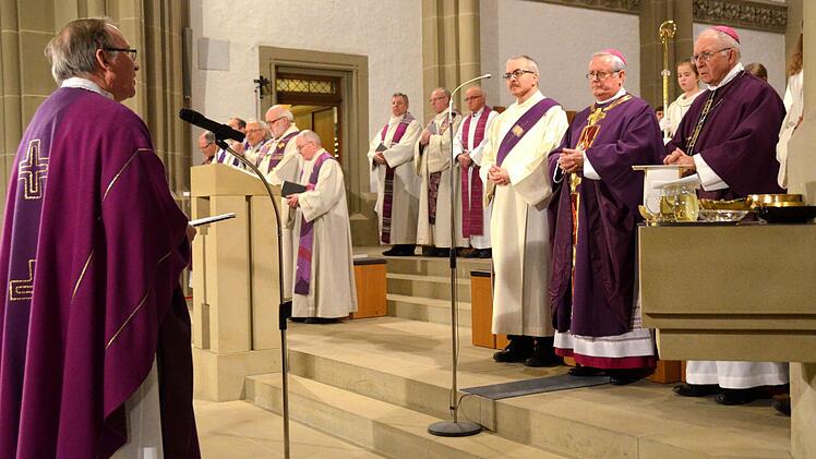 Besuch des Bischofs in Bad Kissingen. Foto: Peter Rauch