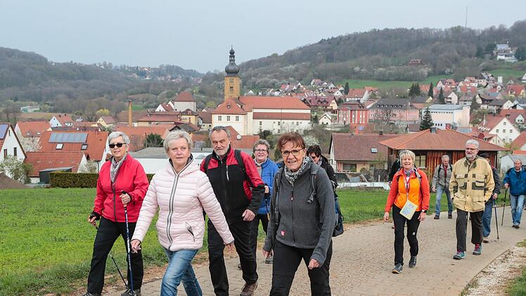Impressionen von der Gesundheitswanderung. Foto: Matthias Hoch