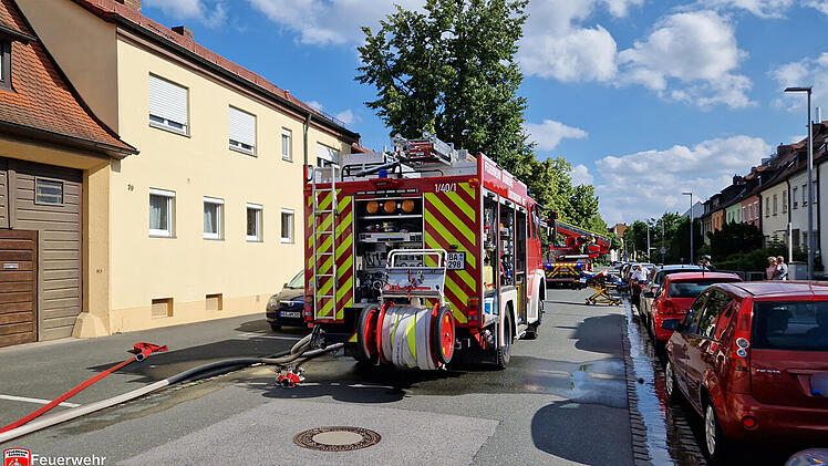 Bamberg: "Personen in Gefahr" - Feuerwehr Bamberg spricht von Rettung in letzter Sekunde