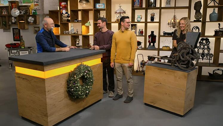 "Mein Opa hat das gekauft f&uuml;r den Betrieb, der war fr&uuml;her B&auml;cker", erz&auml;hlte Tim.