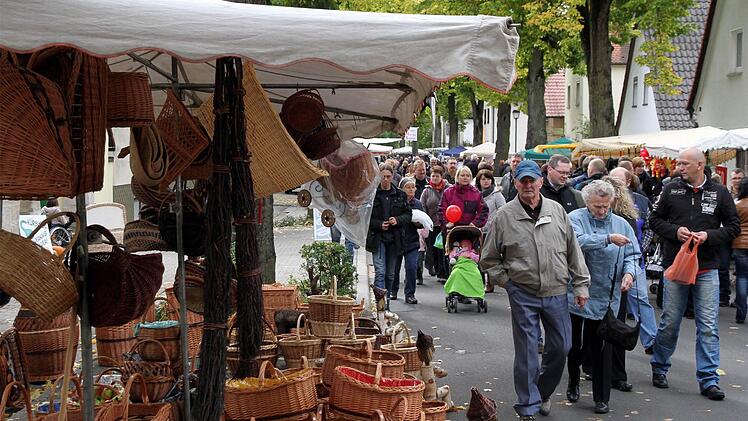 Dauerbrenner auf Herbstmärkten: Korbwaren aller Art.