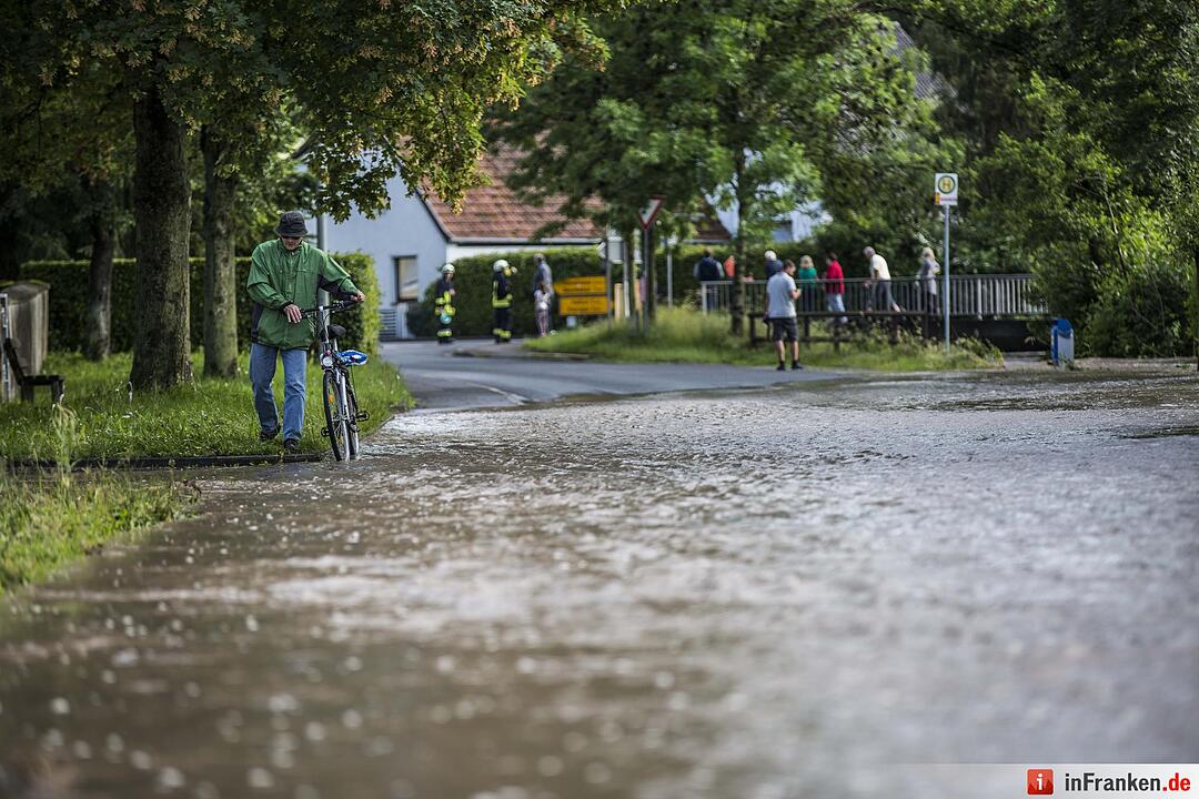 Hochwasser in Zell