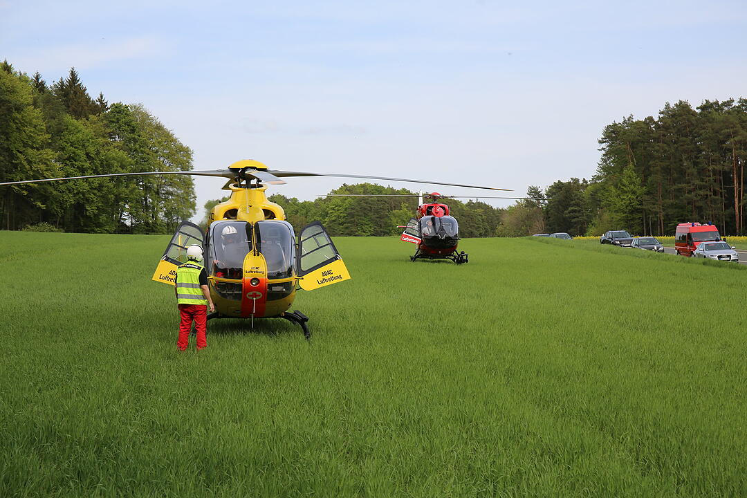 Fünf Verletzte bei Unfall im Landkreis Bayreuth