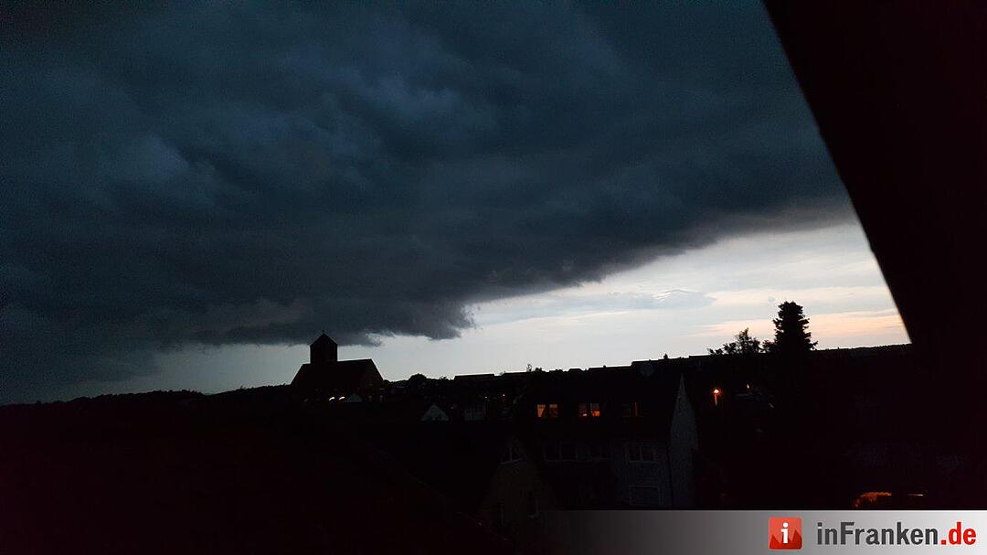 Unwetter über Franken III