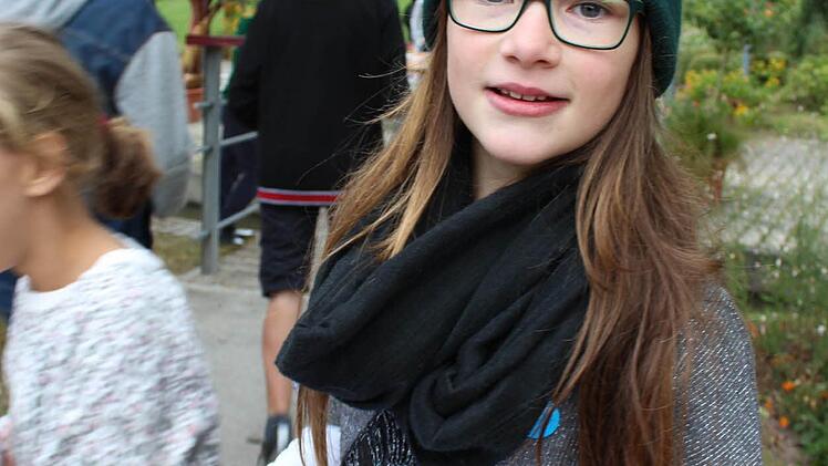 Amy fand es gut, anderen mit dem Lauf einen Freude bereiten zu k&ouml;nnen. Foto: Manja von Nida