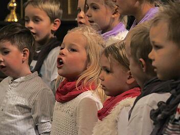 Der Obererthaler Kinderchor (OkiCho).  Foto: Gerd Schaar