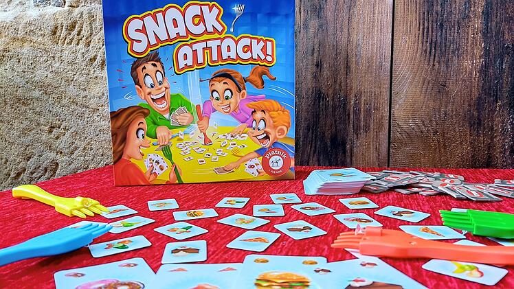 Snack Attack im Test - Turbulente Gabel-Jagd für Kinder