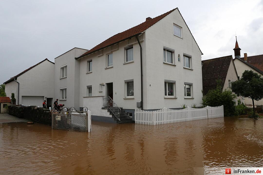 Hochwasser Landkreis Bamberg III - Oberhaid