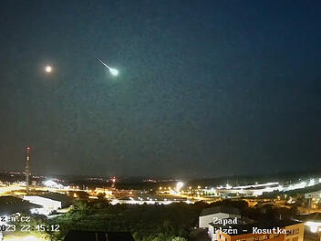 Meteorit über Franken verglüht - auch in Bamberg zu sehen