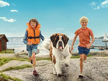 Wie der zugrundeliegende Roman von Astrid Lindgren erz&auml;hlt die neue Serie "Unsere Ferien auf Saltkrokan" von den Abenteuern, die Tjorven (Vega &Aring;hman), der Hund Bootsmann und Pelle (Elton Larsson) im Stockholmer Sch&auml;rengarten erleben.