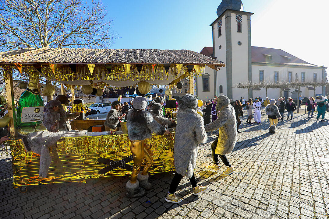 Fasching in Sand am Main!