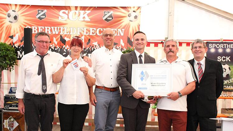 Ehrungen beim Kommersabend des SCK Oberwildflecken. Foto: Sebastian Schmitt