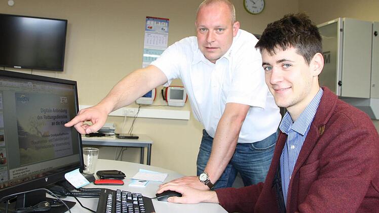 Arthur Aubrée macht Praktikum im ZTM. Foto: Ralf Ruppert