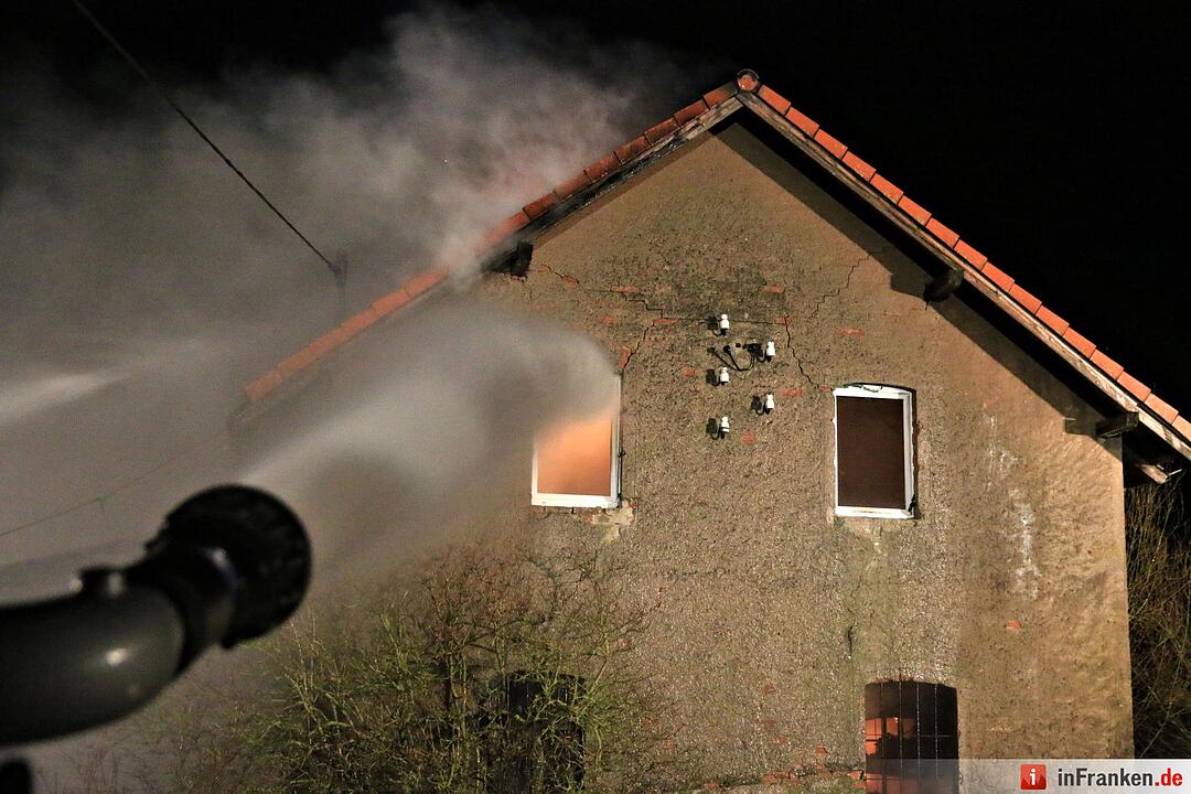 10.02.2016 Scheune brennt bei Burgebrach