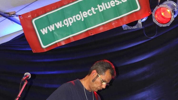 Die Tonkünstler von der GProject Blues Band bewiesen, dass der Blues lebendiger ist, denn je.  Foto: Michael Wunder