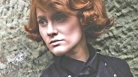 Hedwig Diekemper als Gellert Grindelwald aus den Harry Potter-Büchern verkleidet Foto: Sayuri Tanaka