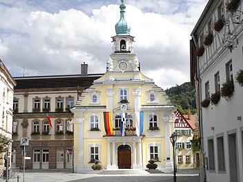 Der Stadtrat im Kulmbacher Rathaus sortiert sich neu. Es darf spekuliert werden.  Archiv/Stephan Tiroch