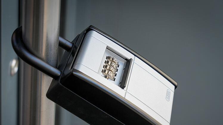 Schl&uuml;sselkasten am Hauseingang