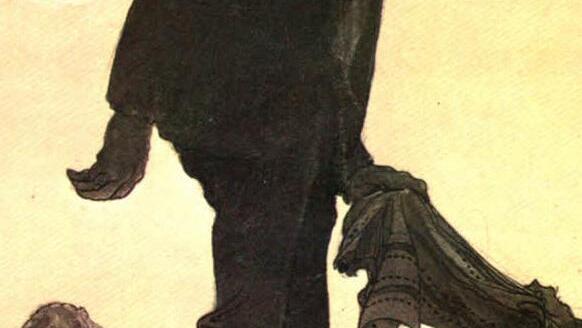 Eine Illustration von John Bauer, dessen Familie ihre Wurzeln in Ebenhausen hat. Repro: Geiger