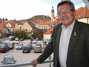 Im Oktober bezog Hans Rohrmüller, Vorsitzender des Forums Bad Brückenau, ein Büro bei den Stadtwerken. Foto: Ulrike Müller