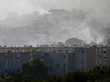 Flächenbrand in Frankreich