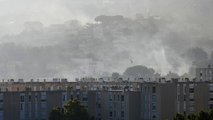 Flächenbrand in Frankreich