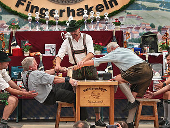 Bayerische Meisterschaft im Fingerhakeln