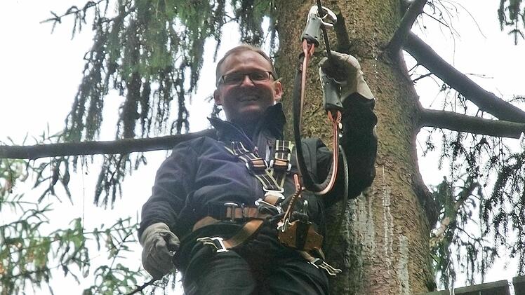 Florian Sassik ist in vielen Lebenslagen mutig.  Foto: Petra Malbrich