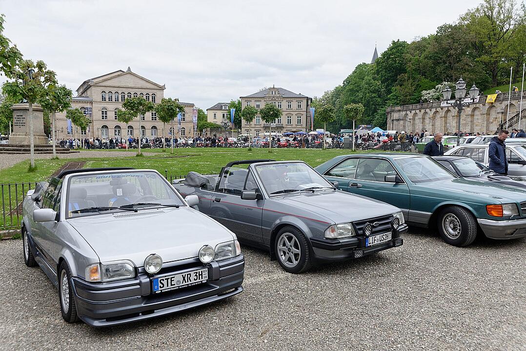 Hunderte von Oldtimern konnten bestaunt werden.