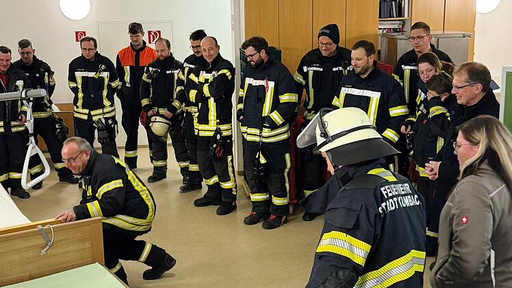 Für den Ernstfall geprobt: Feuerwehrübung in neuem Kulmbacher Wohnstift