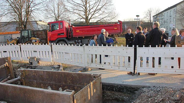 Die Kanalleitungen müssen in einigen Bereichen der Kaserne ausgetauscht werden.