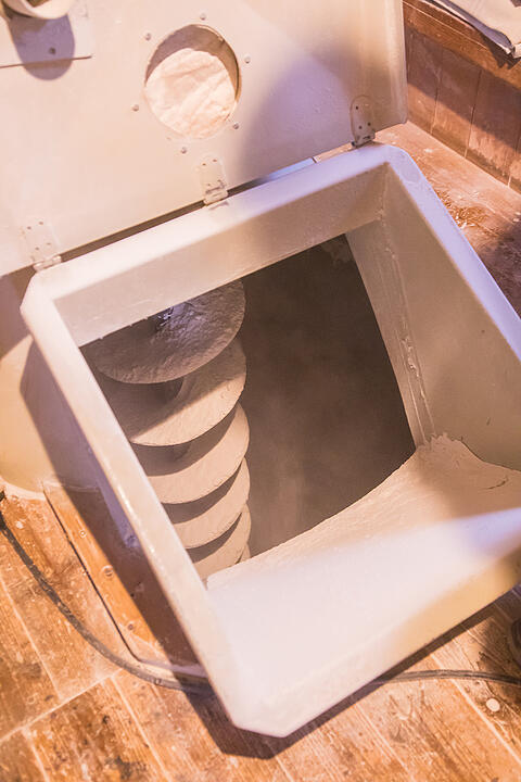 Besuch in der Schaubm&uuml;hle