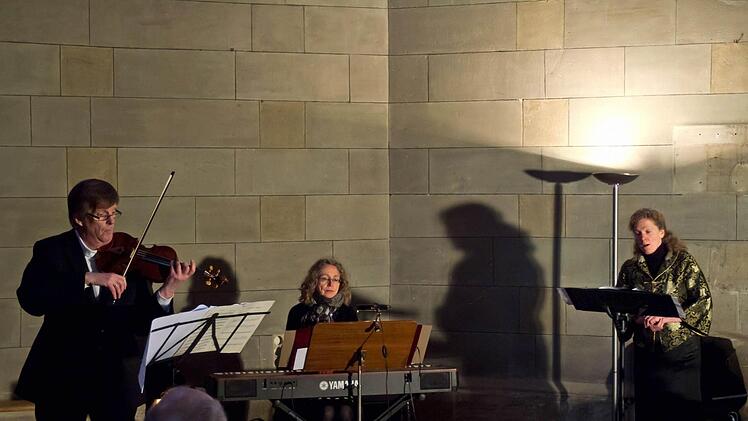Baustellenkonzert in der Pfarrkirche St. Augustin.Foto: Jochen Berger