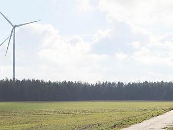 Bekommen diese Lonnerstädter Windräder in der Birkach bald Nachbarn im gemeindefreien Gebiet?  Foto: Andreas Dorsch