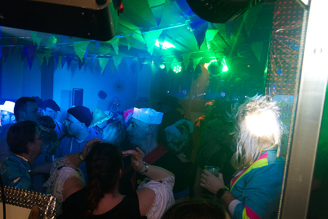 Faschingsparty im Sportheim des FSV Stadeln