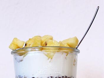 Gesund Gewicht halten: Low-Carb-Rezept Balance-Quark