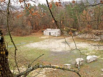 Im ehemaligen "Keller-Steinbruch" wird der Themenpark "Erlebniswelt fränkischer Sandstein" entstehen.