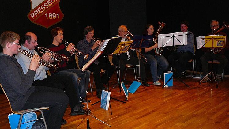 Der Pressecker Posaunenchor gefiel mit seinen Weisen.