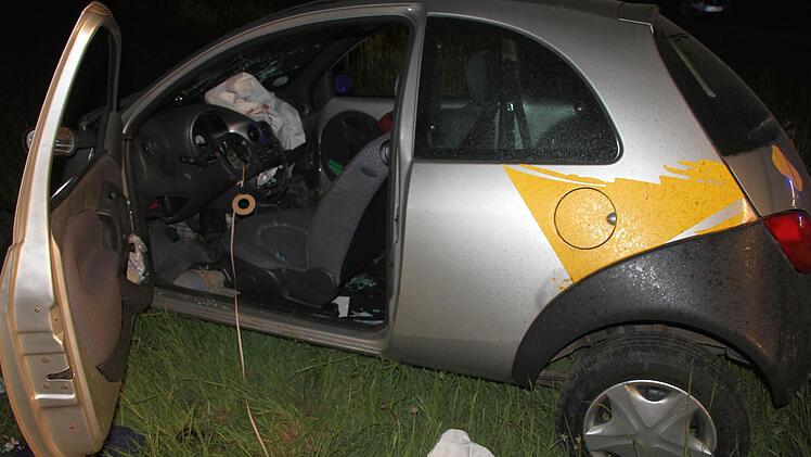 Der Ford KA des Unfallverursachers