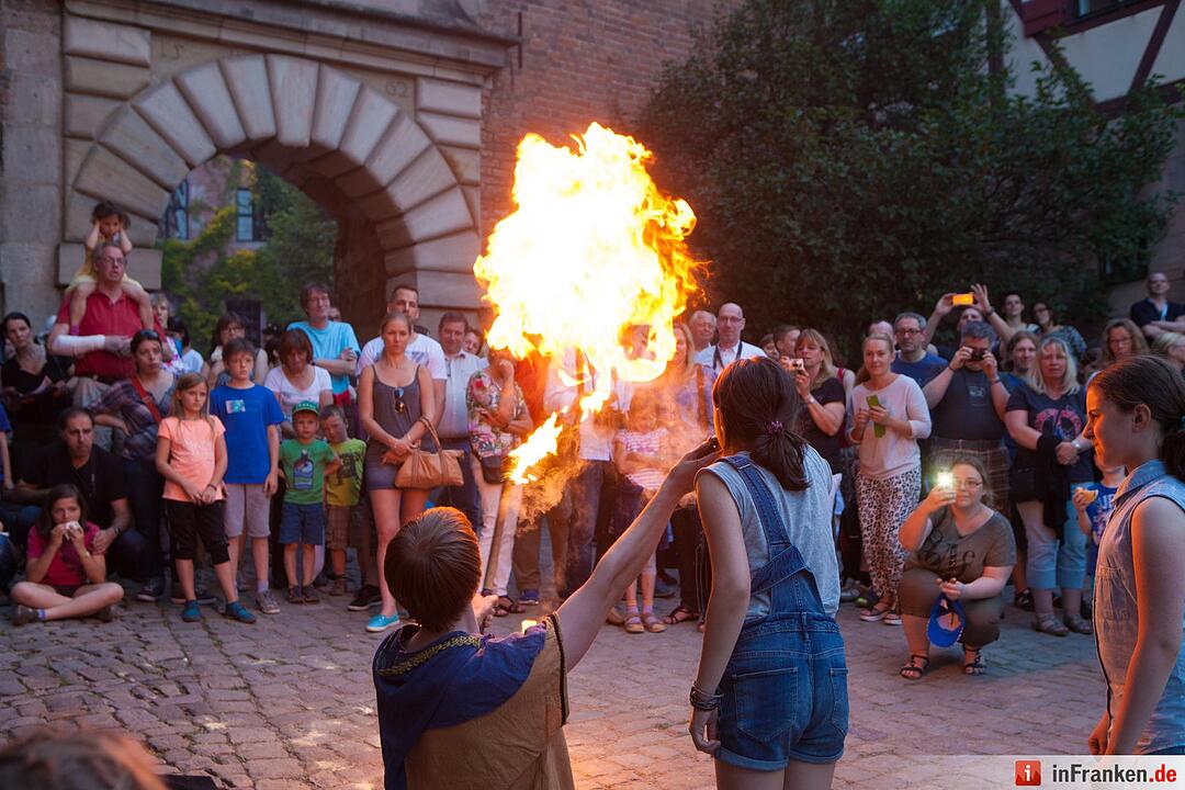 Erste Burgnacht auf der Kaiserburg