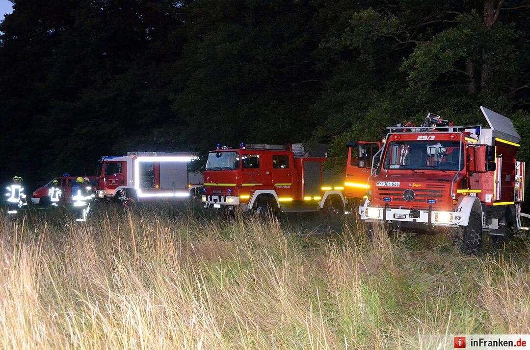 Brand im Sägewerk Untererthal