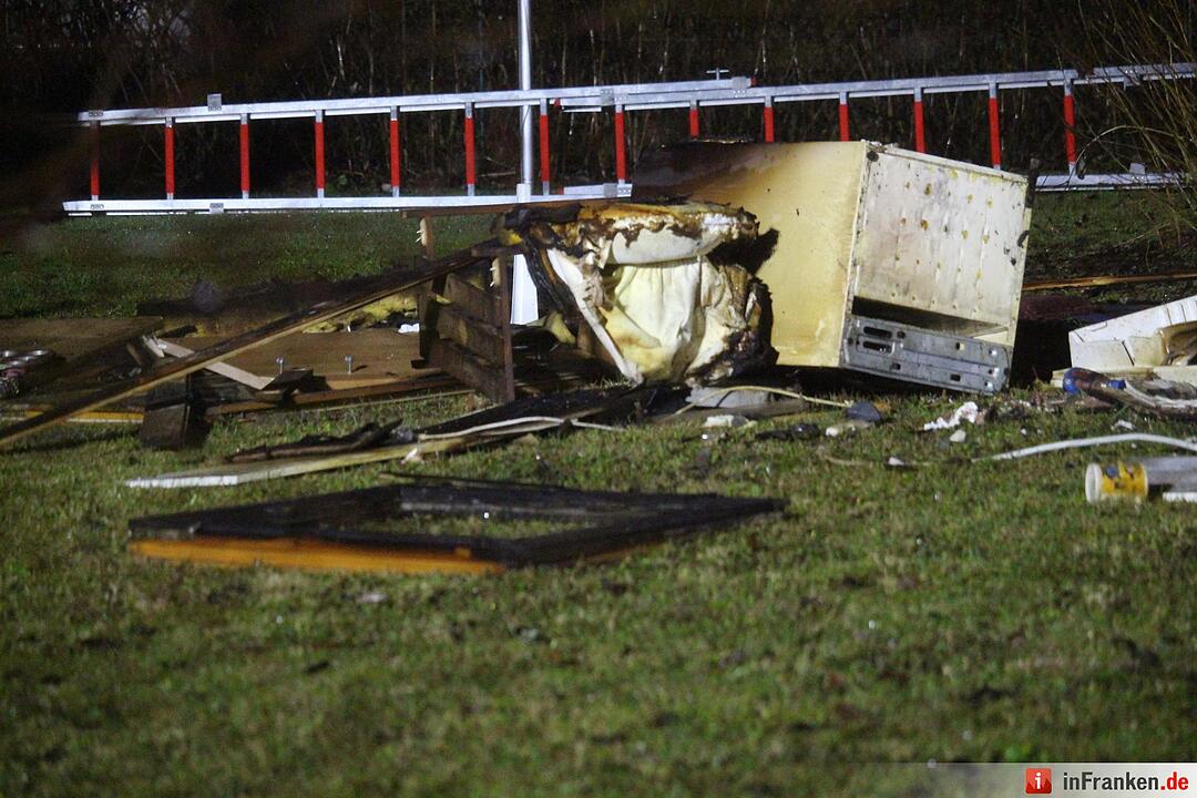 Brand eines Einfamilienhauses in Engelmannsreuth