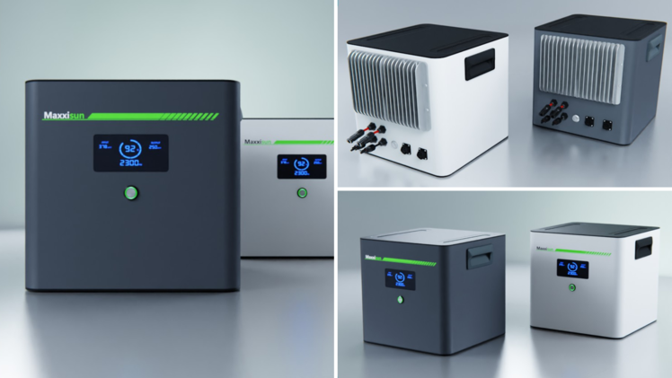 Der Maxxicharge (hier V1) genügt höchsten technischen Ansprüchen und ist auch optisch ein Hingucker - hier die Ausführung mit einer Kapazität von 3 kWh.
