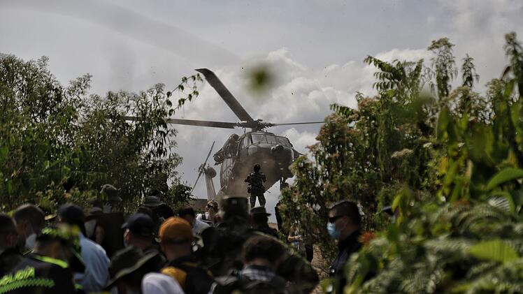 Koka-Anbau in Kolumbien